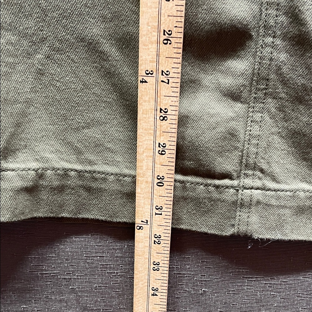 Gianni Bini Olive Cargo midi pencil Skirt - Picture 6 of 11